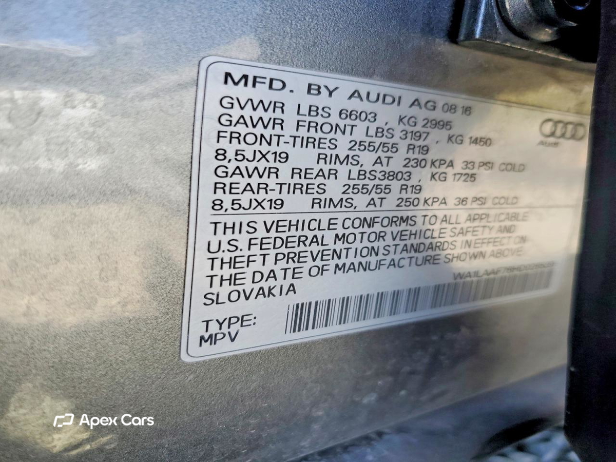 Audi Q7 2017