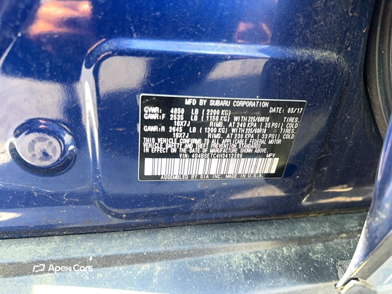 Subaru Outback 2017