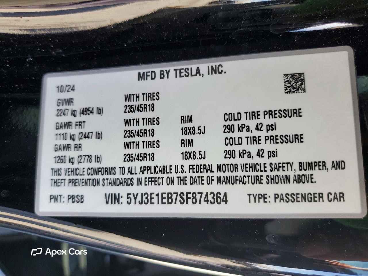 Tesla Model 3 2025