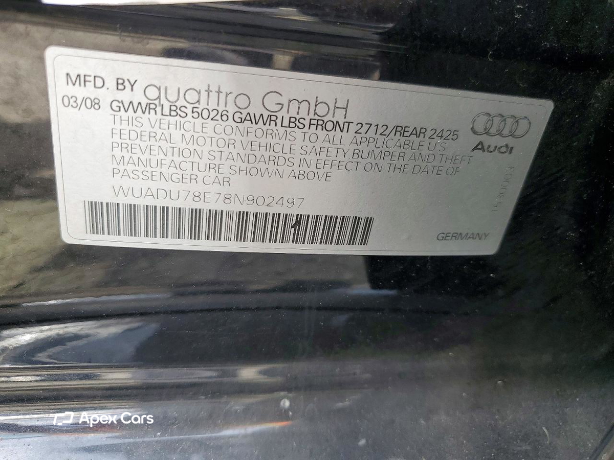 Audi RS4 2008