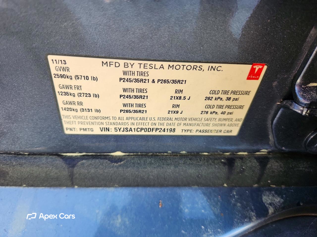 Tesla Model S 2013