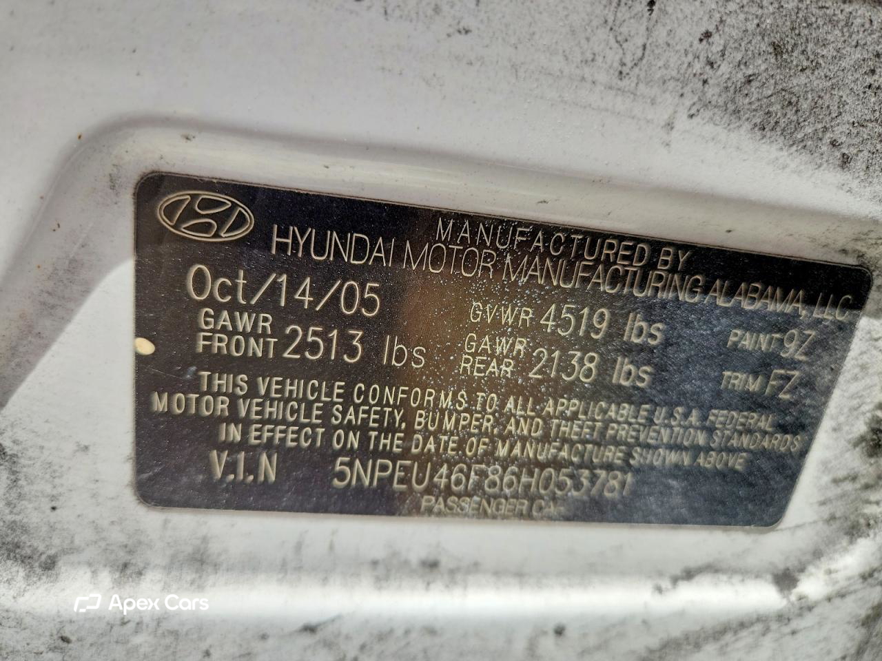 Hyundai Sonata 2006