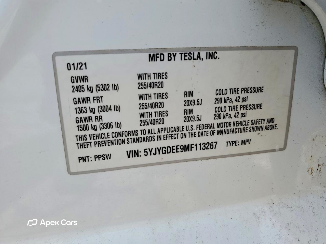 Tesla Model Y 2021