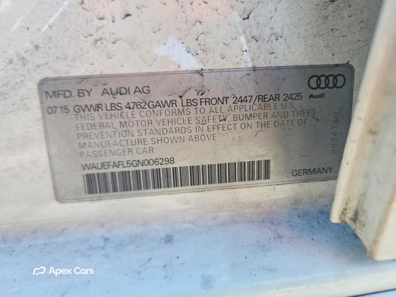 Audi A4 2016