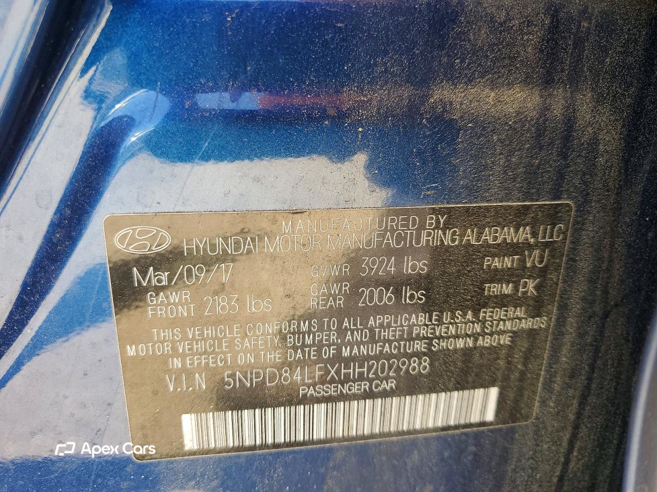 Hyundai Elantra 2017