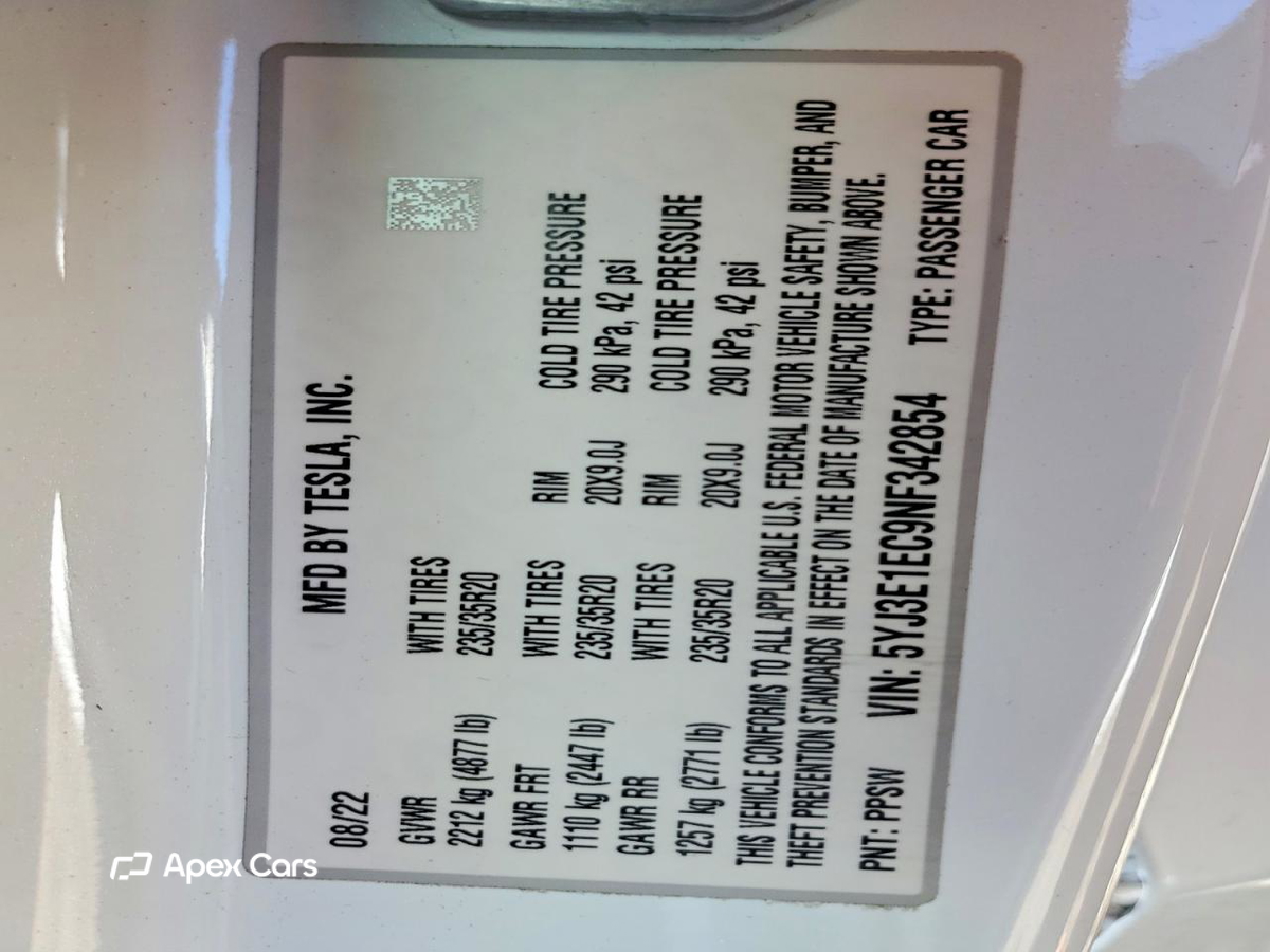 Tesla Model 3 2022