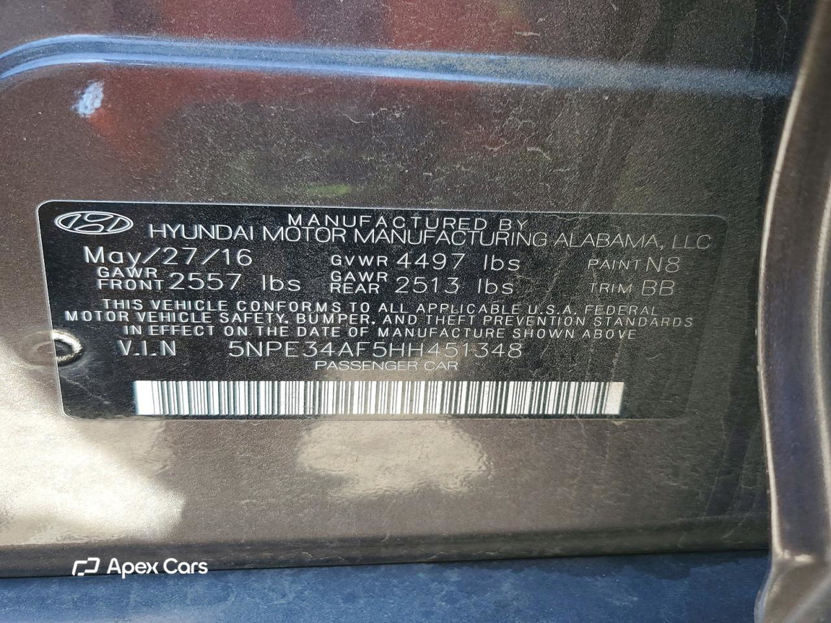 Hyundai Sonata 2017