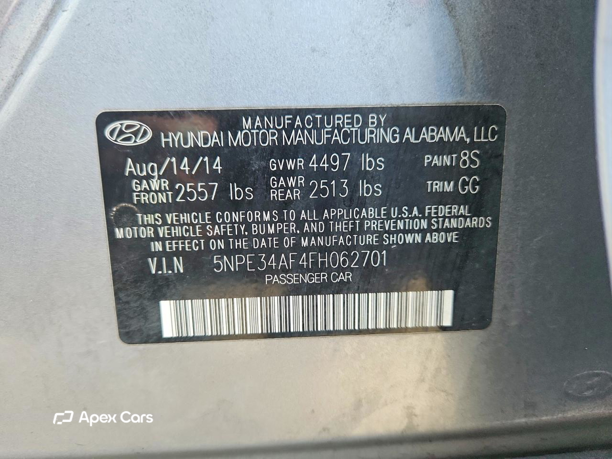 Hyundai Sonata 2015