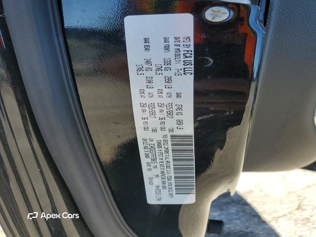 Dodge Caravan 2015