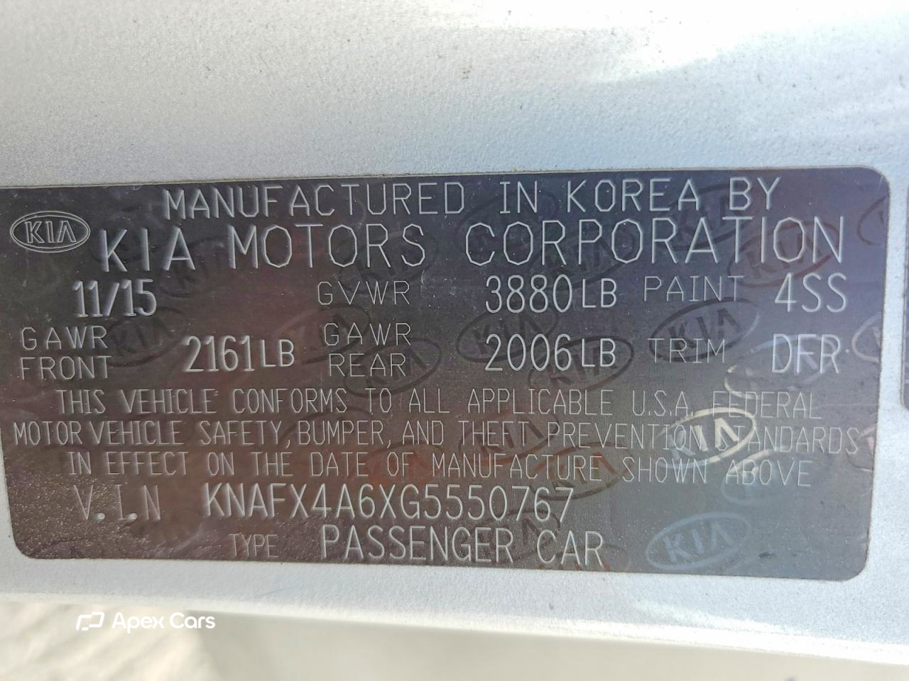 Kia Forte 2016