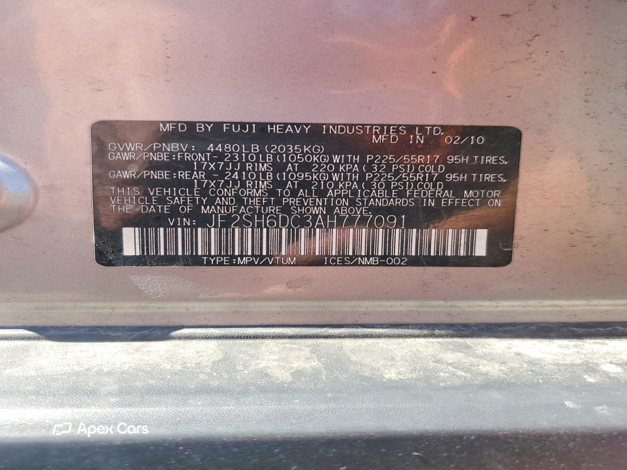 Subaru Forester 2010