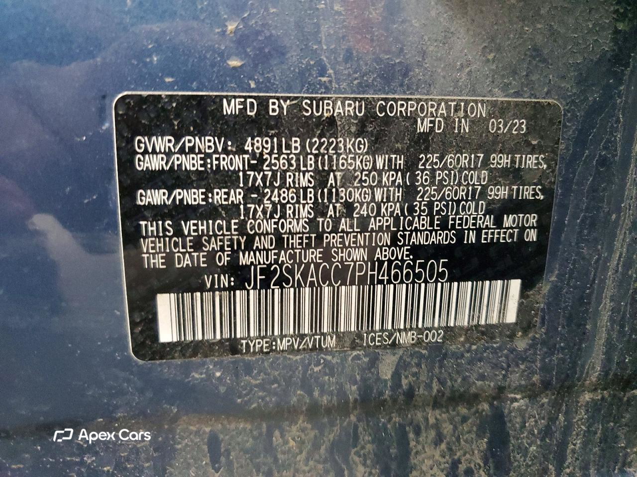 Subaru Forester 2023