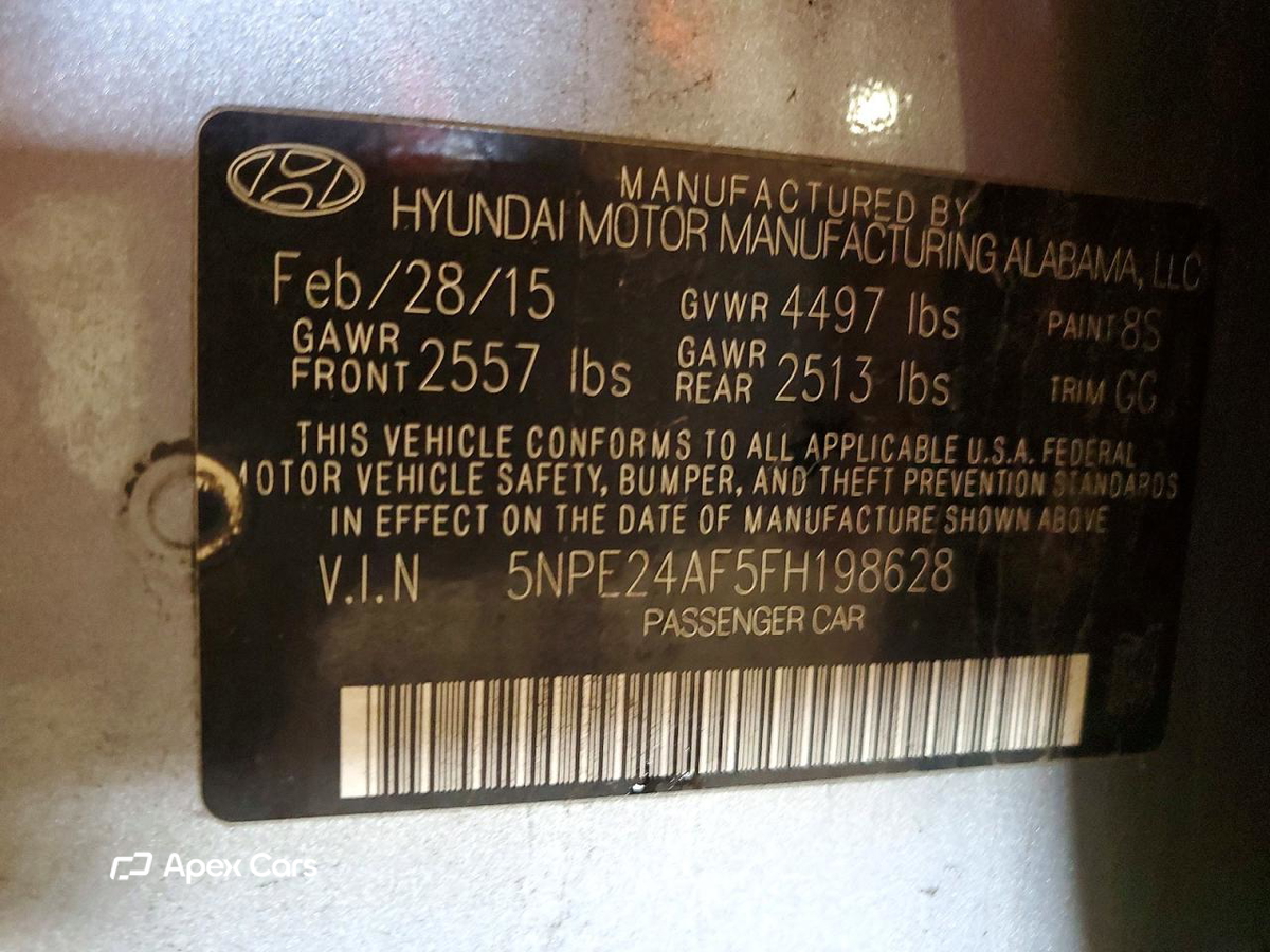 Hyundai Sonata 2015