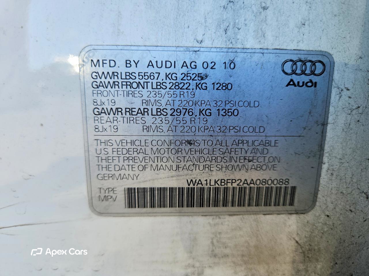 Audi Q5 2010