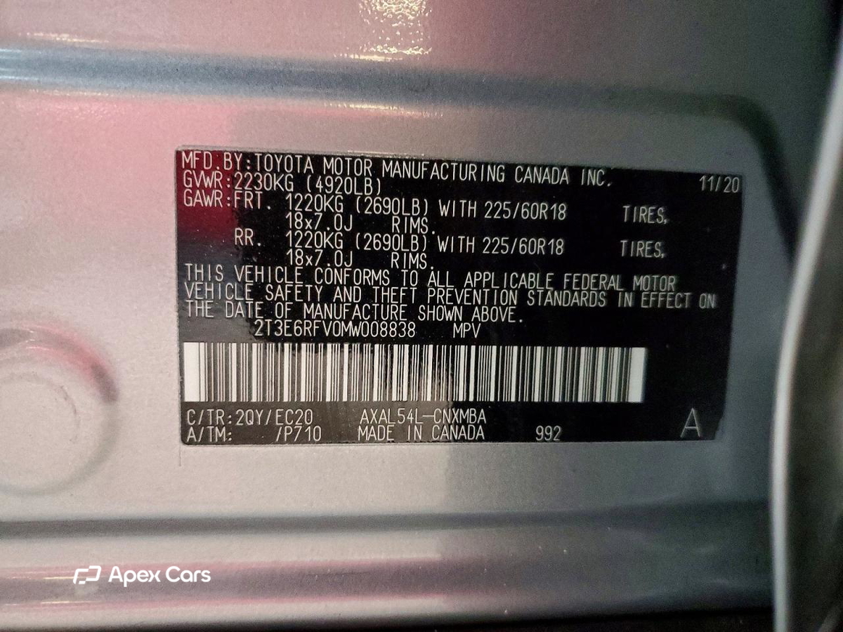 Toyota RAV 4 2021