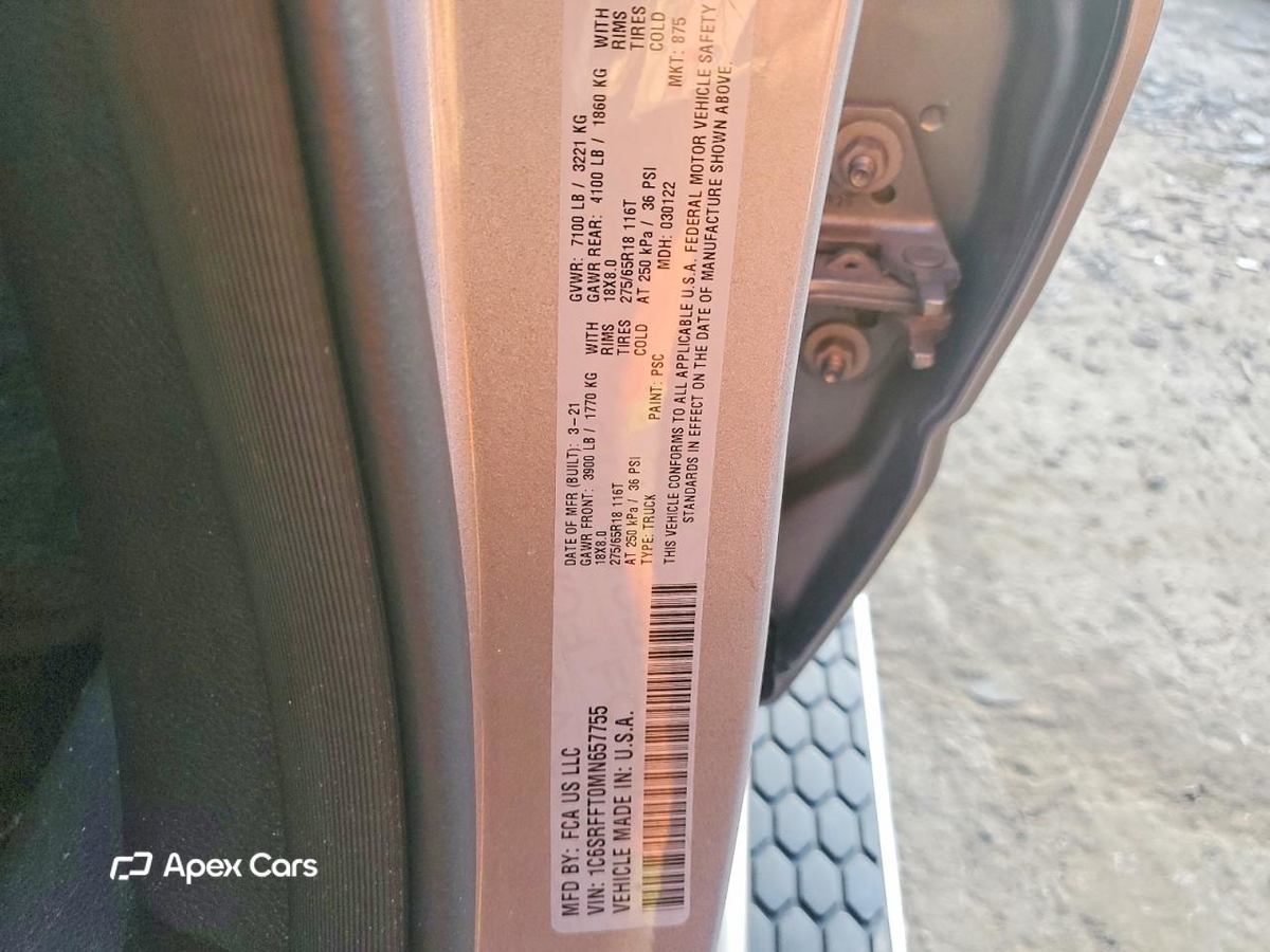 RAM 1500 2021