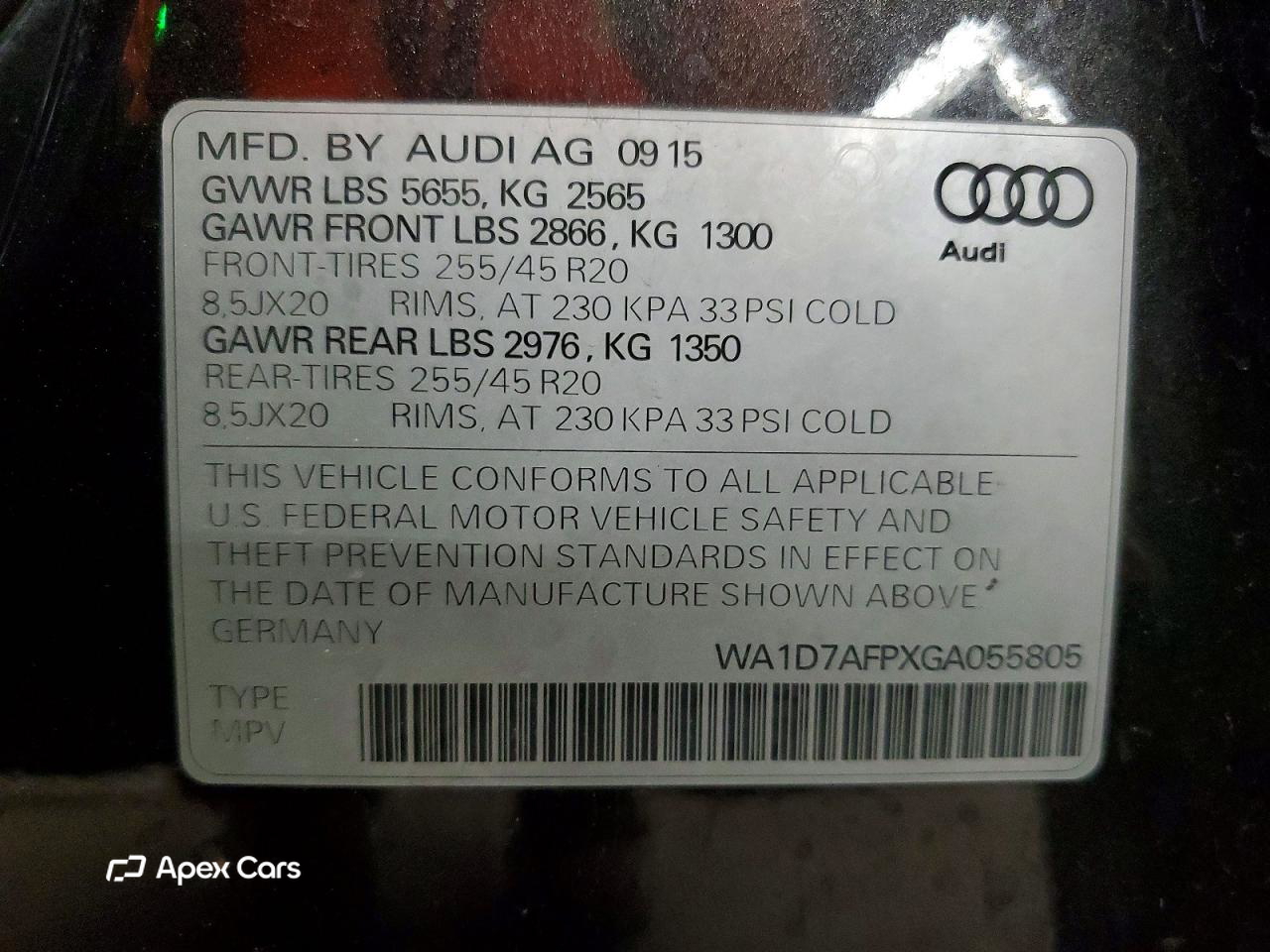 Audi Q5 2016