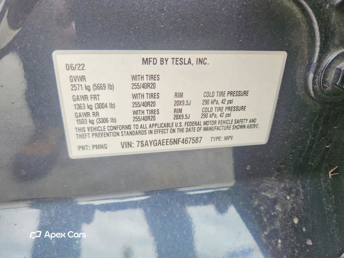 Tesla Model Y 2022