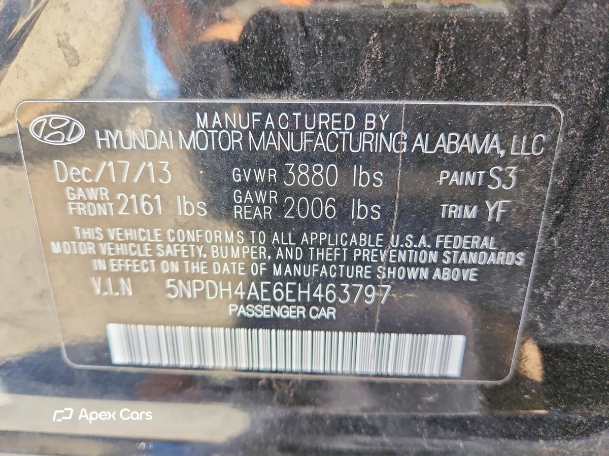 Hyundai Elantra 2014