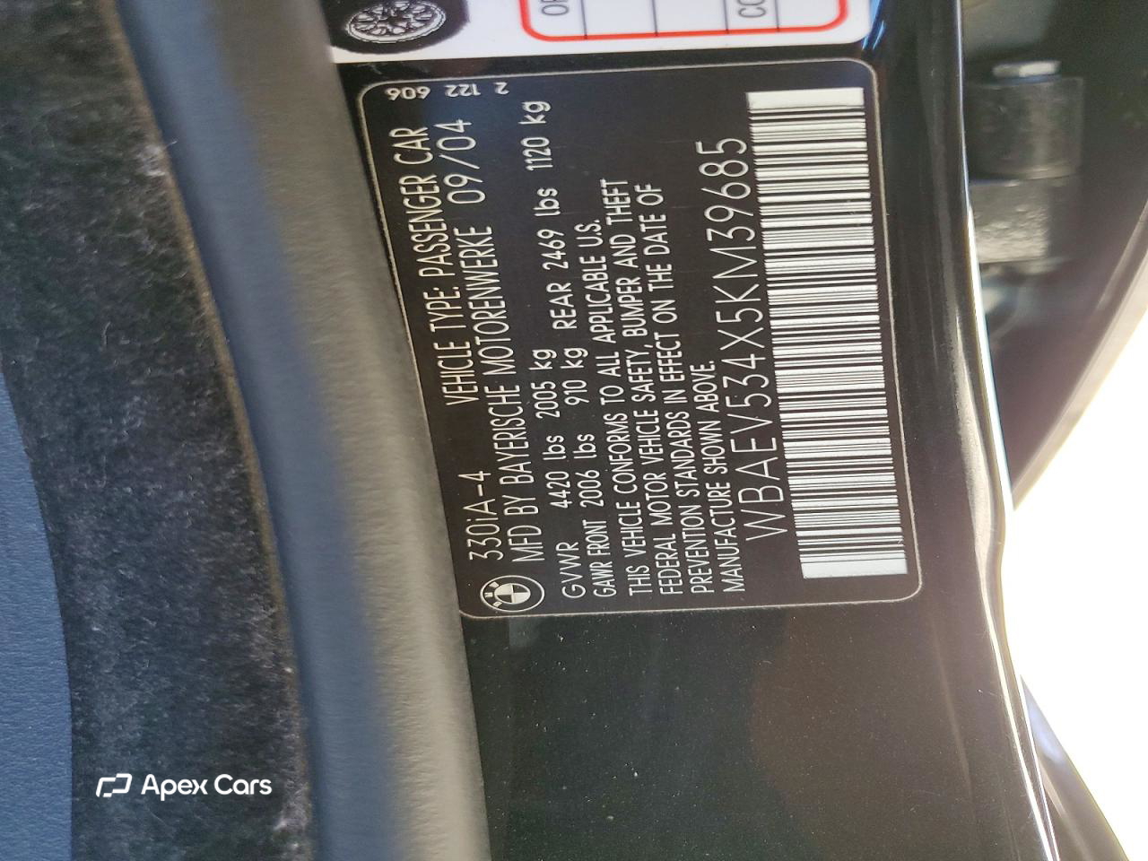 BMW Series 3 2005