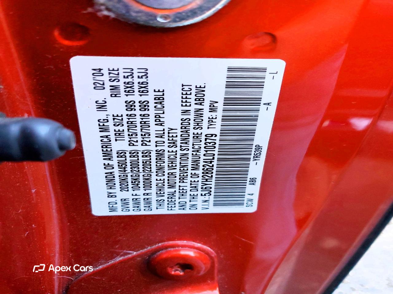 Honda Element 2004