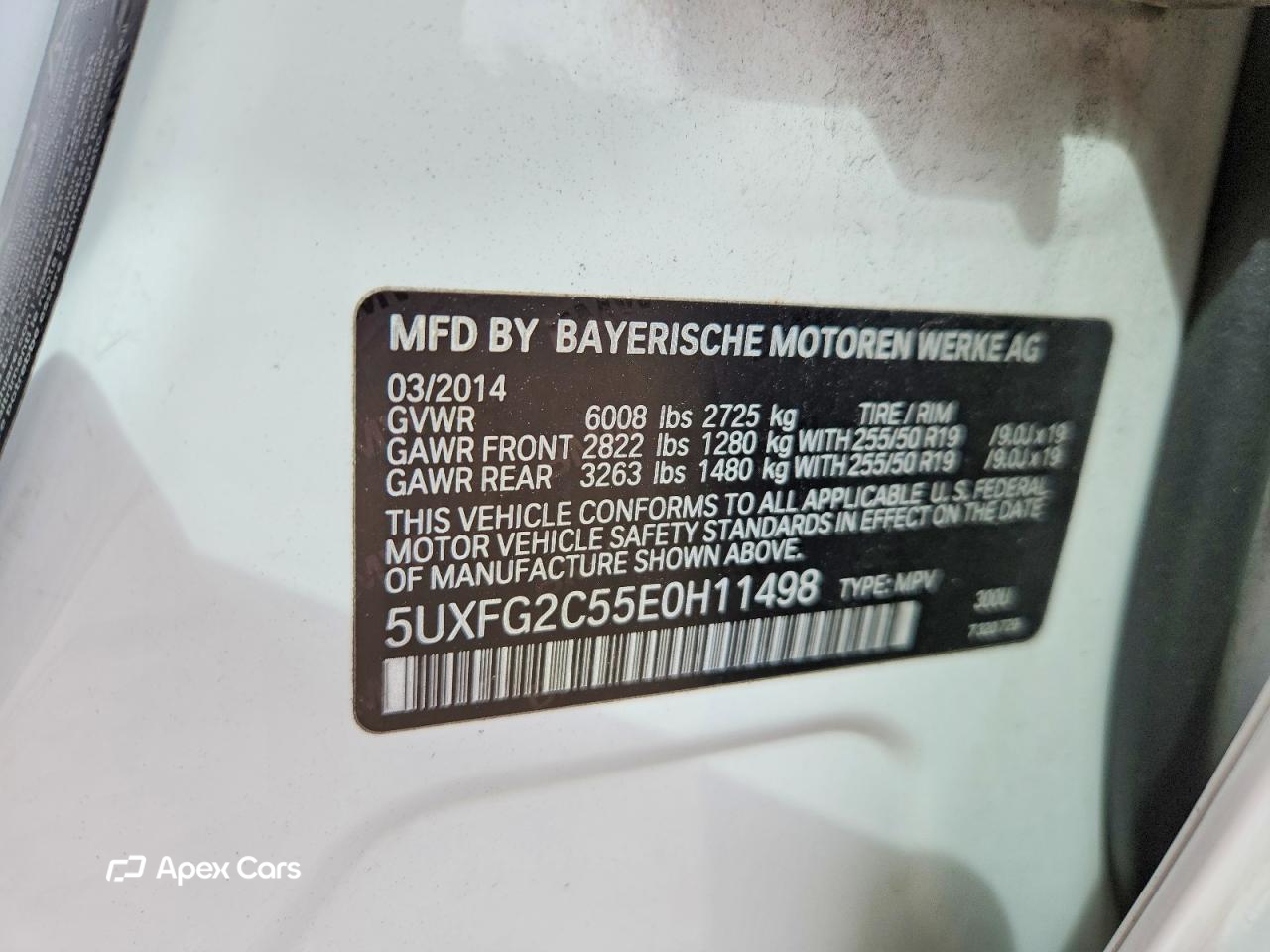 BMW X6 2014