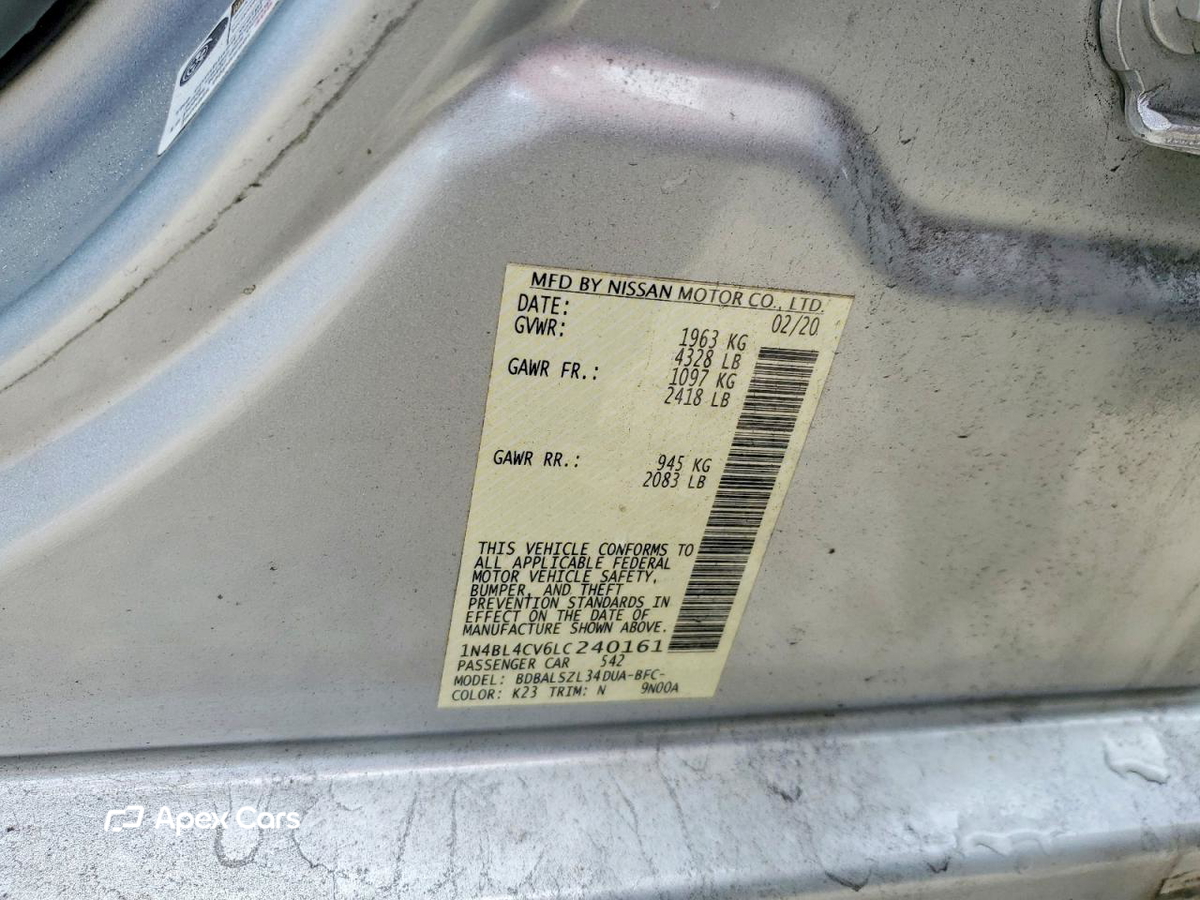 Nissan Altima 2020