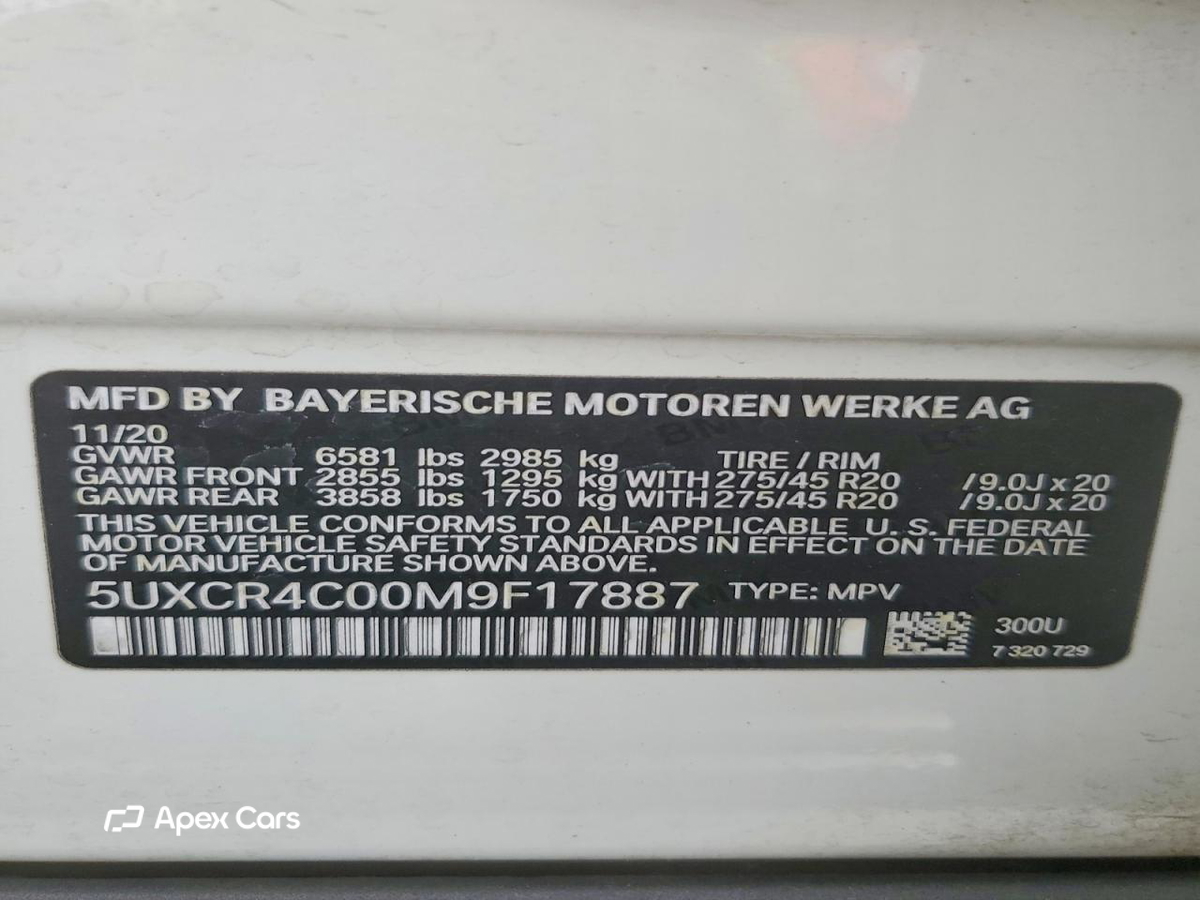 BMW X5 2021