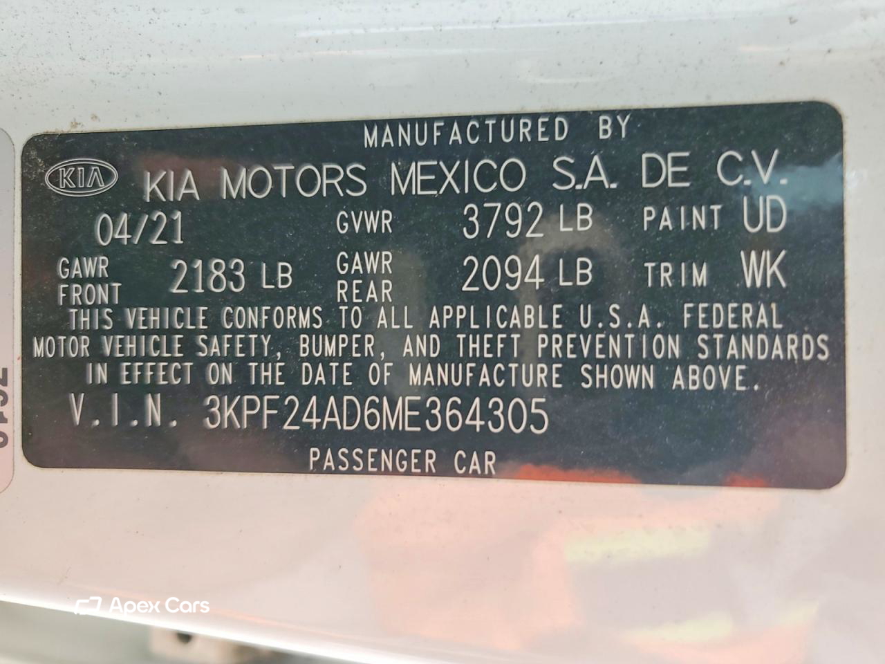 Kia Forte 2021