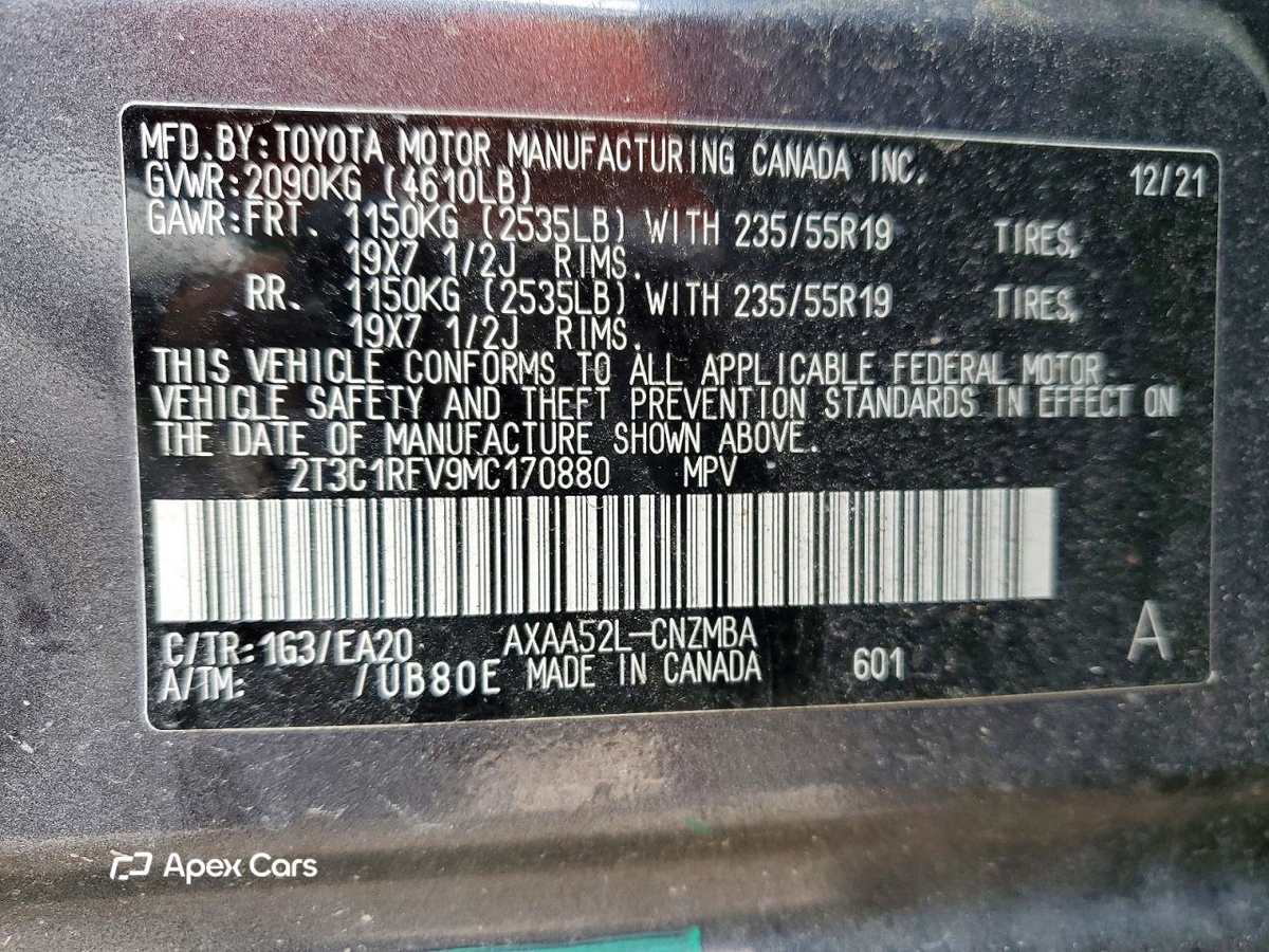 Toyota RAV 4 2021