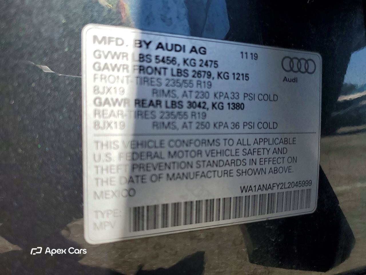 Audi Q5 2020