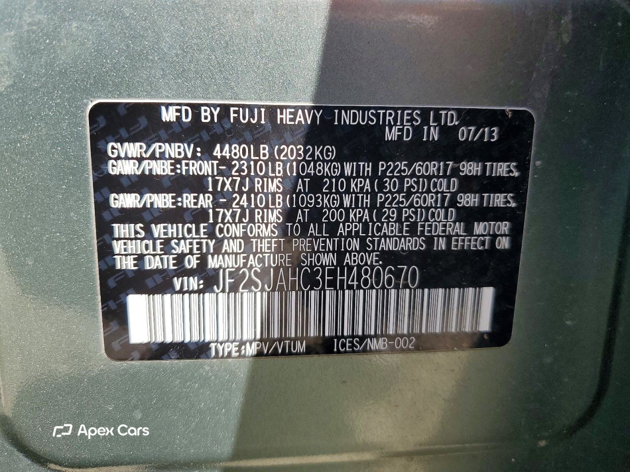Subaru Forester 2014