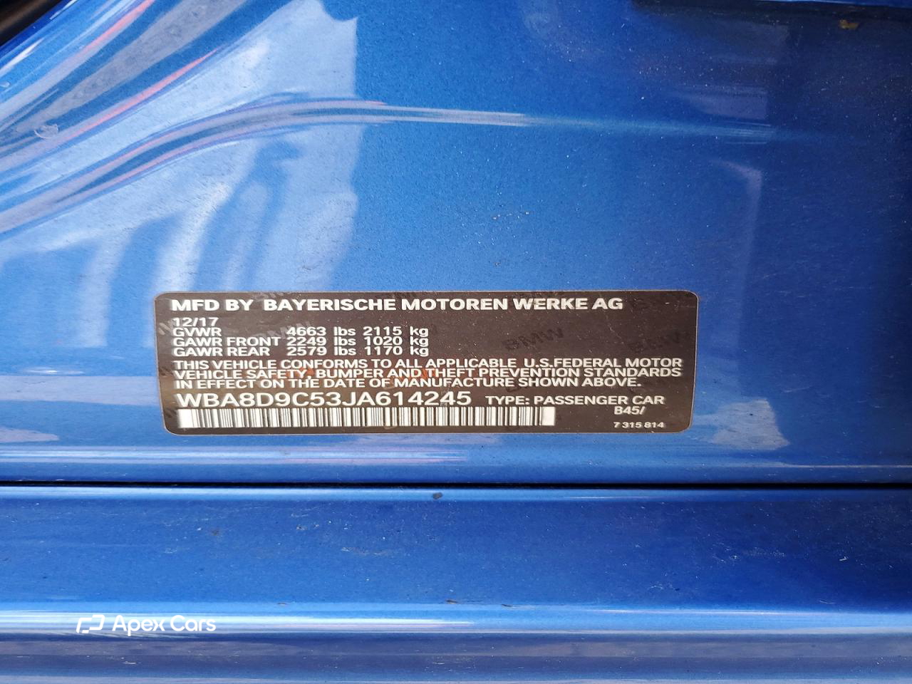 BMW Series 3 2018