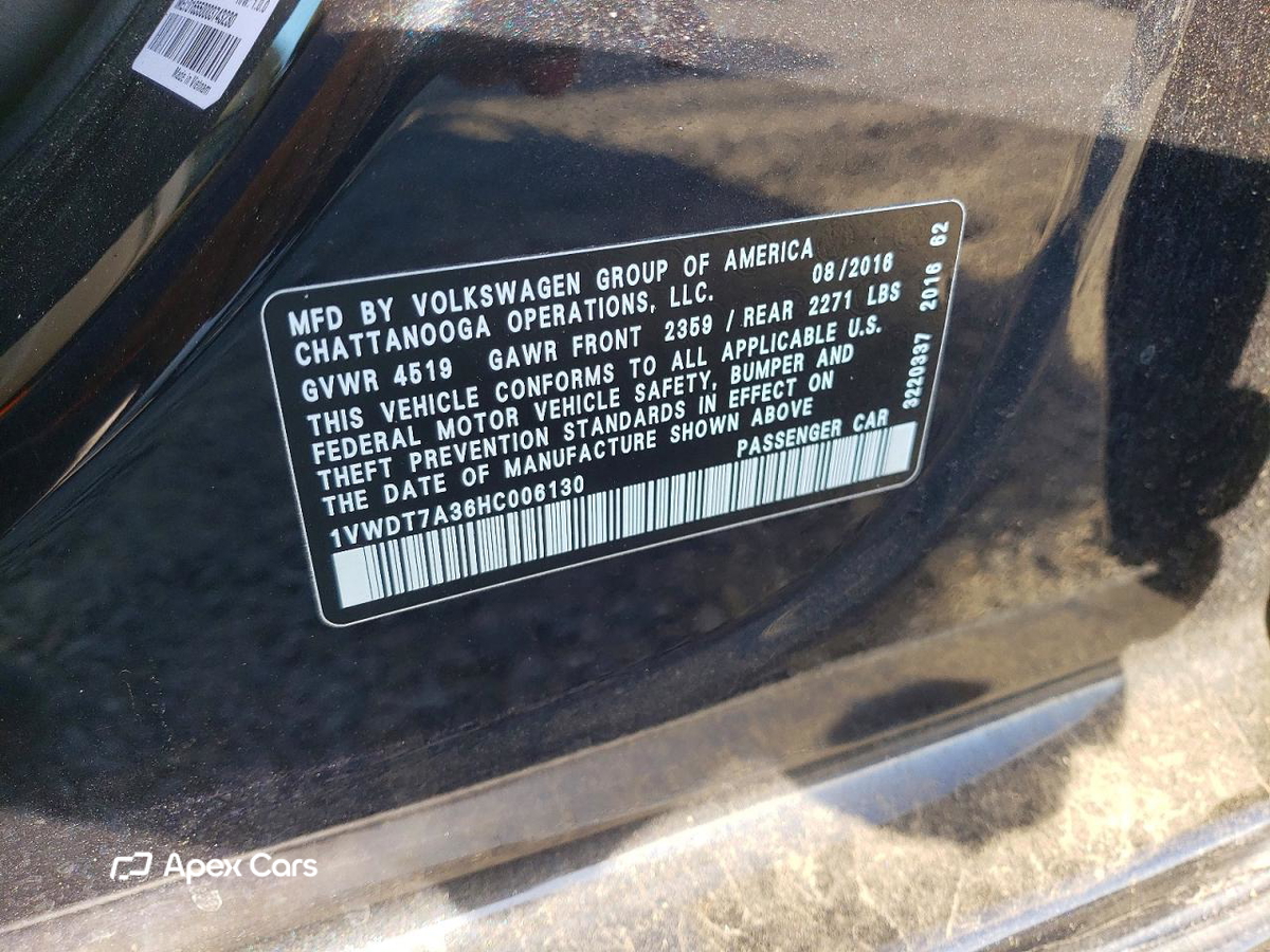 Volkswagen Passat 2017