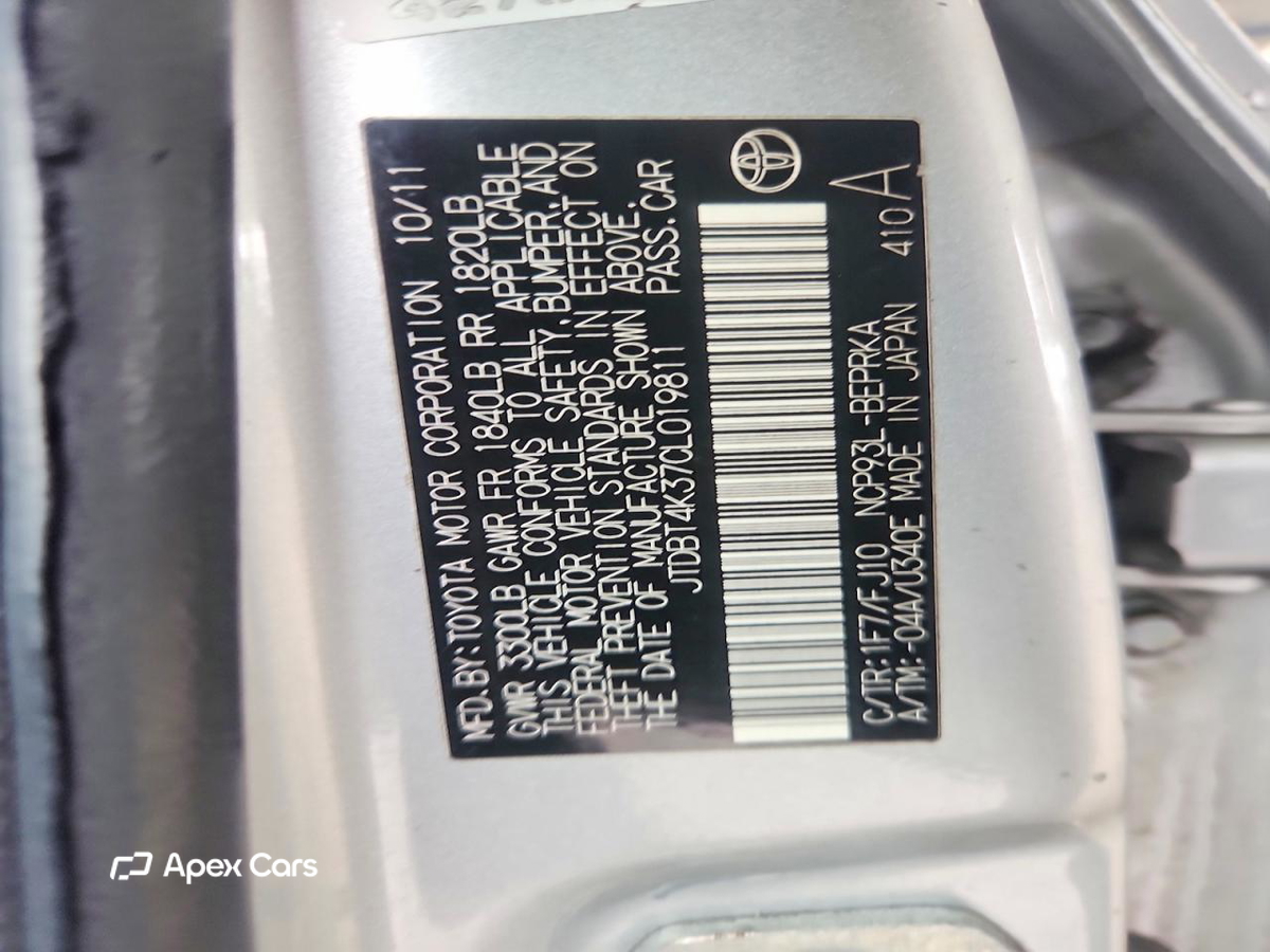 Toyota Yaris 2012