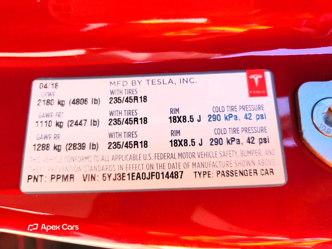 Tesla Model 3 2018