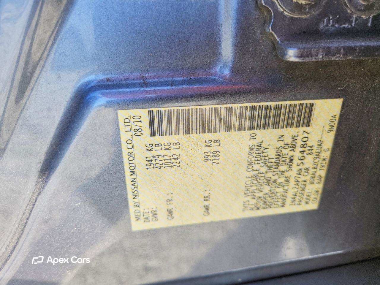 Nissan Altima 2010