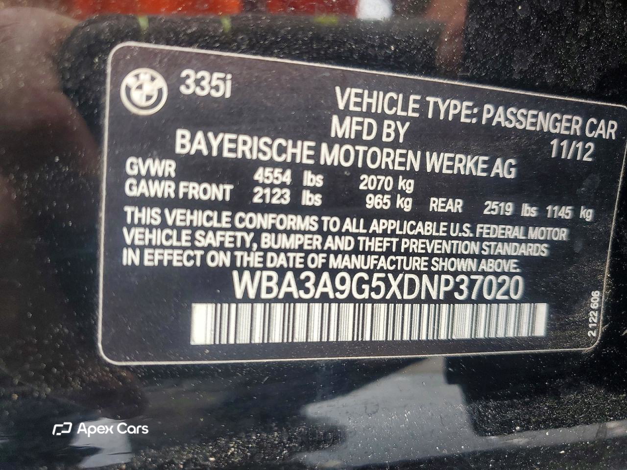 BMW Series 3 2013