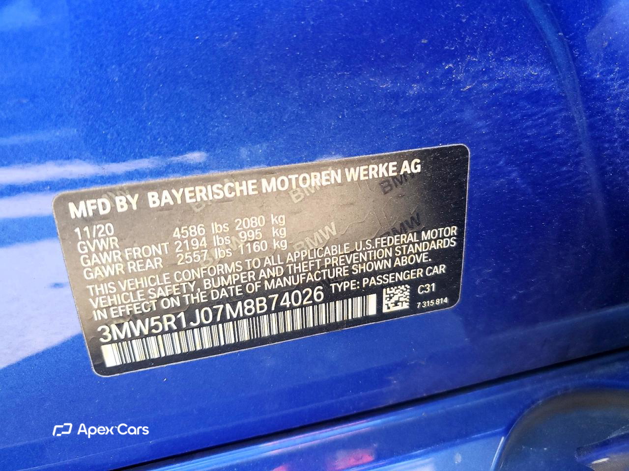 BMW Series 3 2021