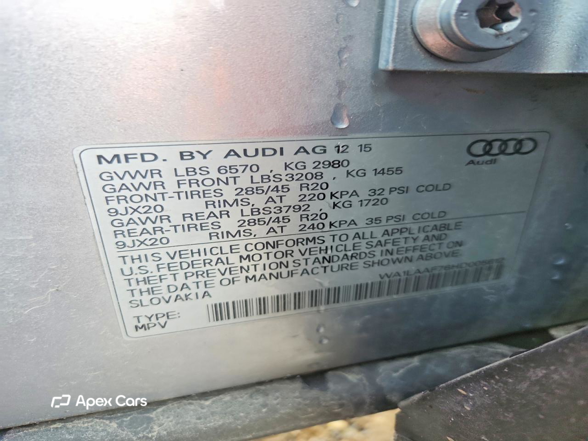 Audi Q7 2017