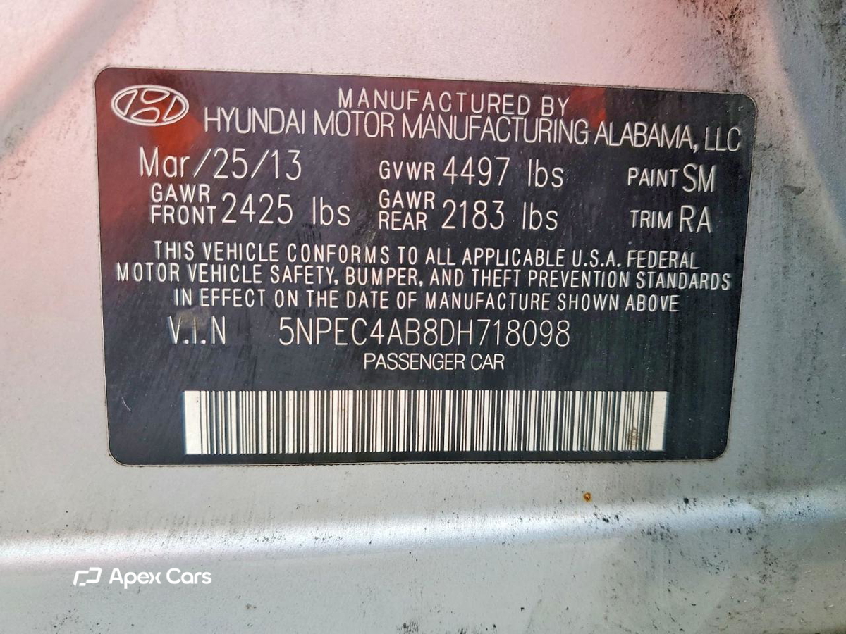 Hyundai Sonata 2013