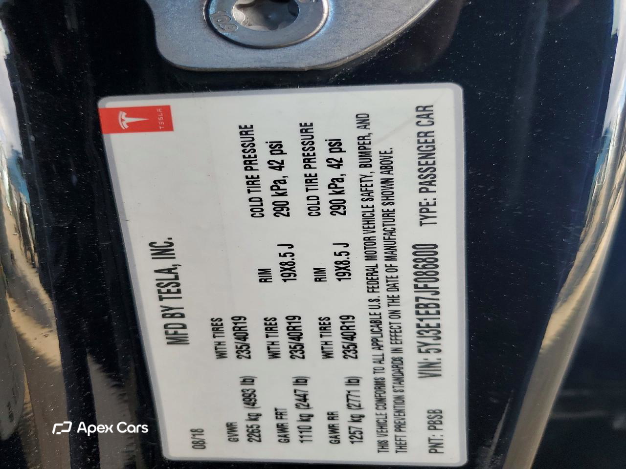 Tesla Model 3 2018