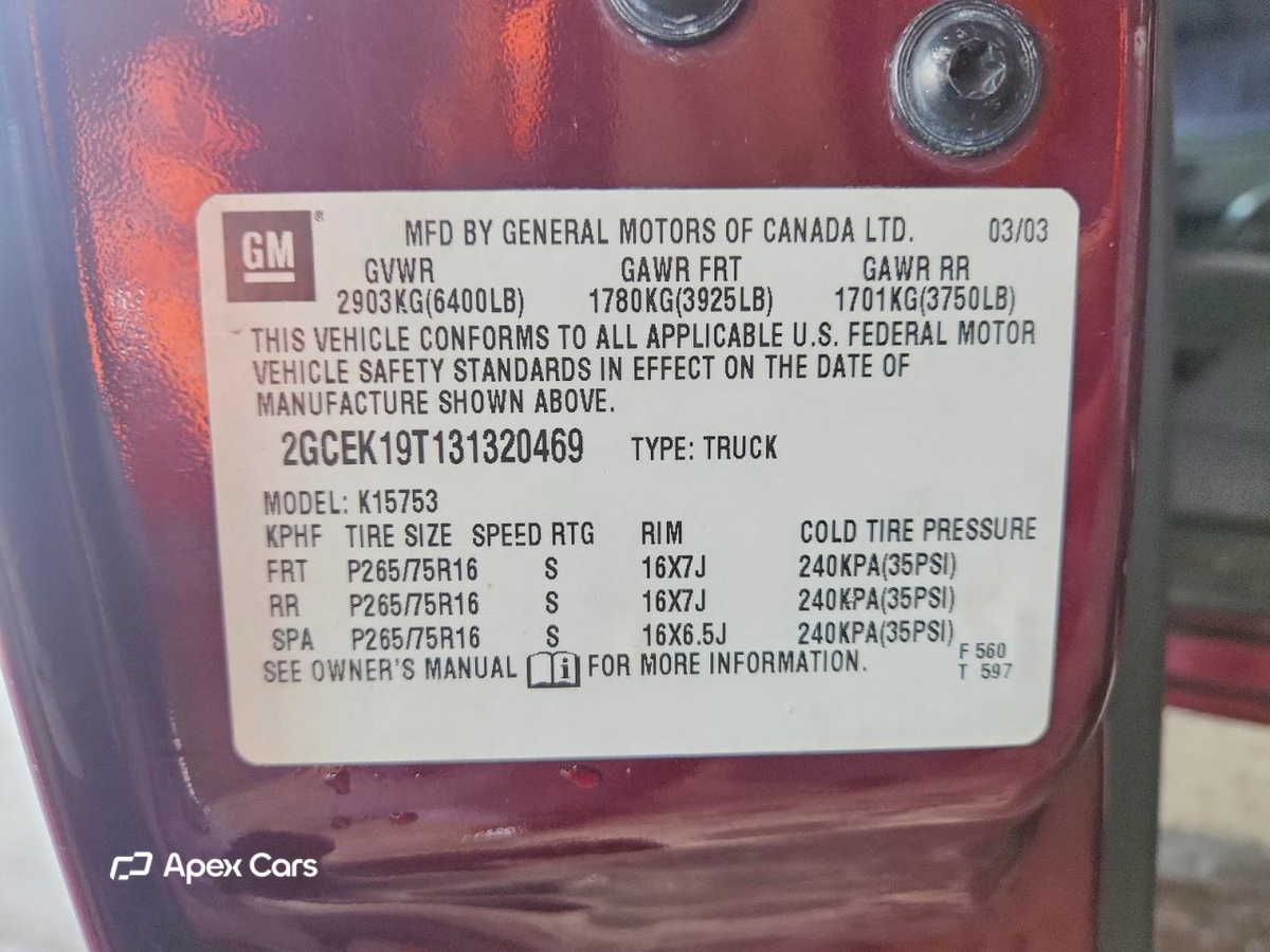 Chevrolet Silverado 2003