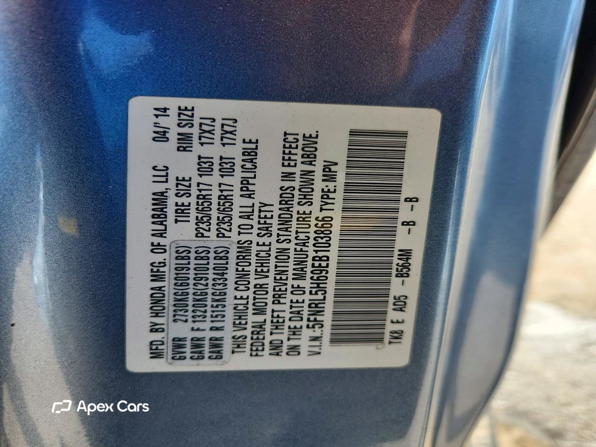 Honda Odyssey 2014