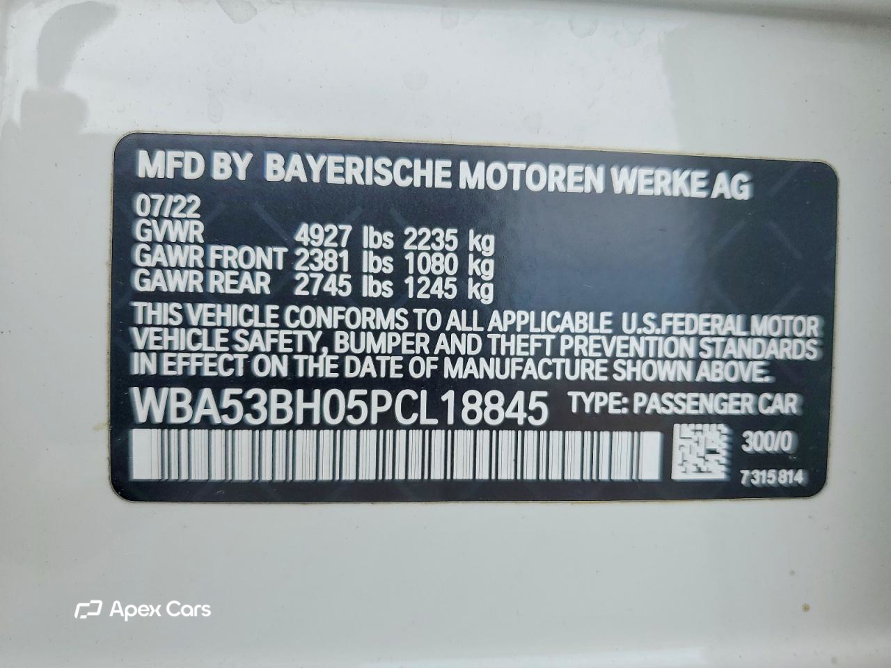 BMW Series 5 2023