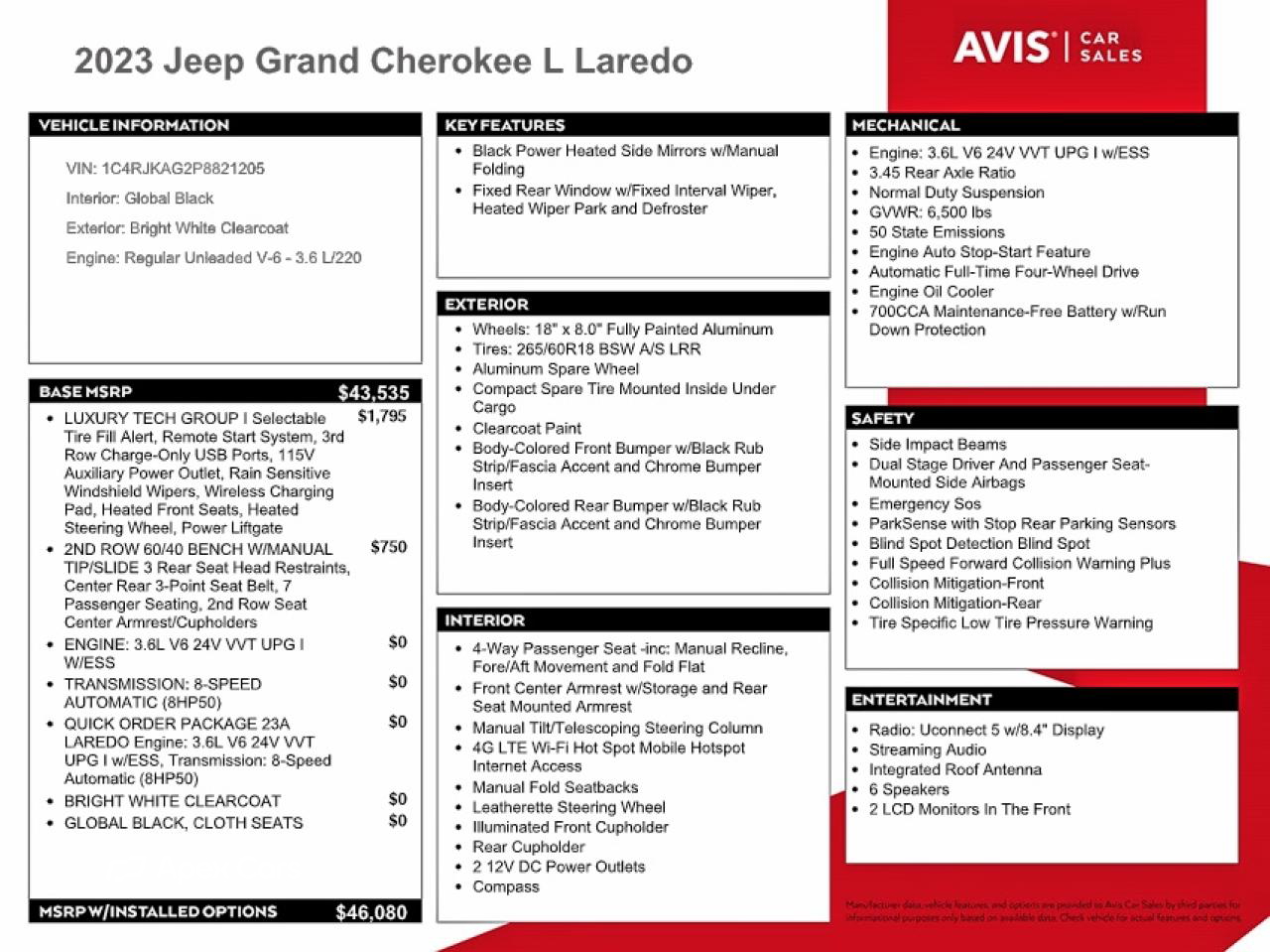 Jeep Cherokee 2023