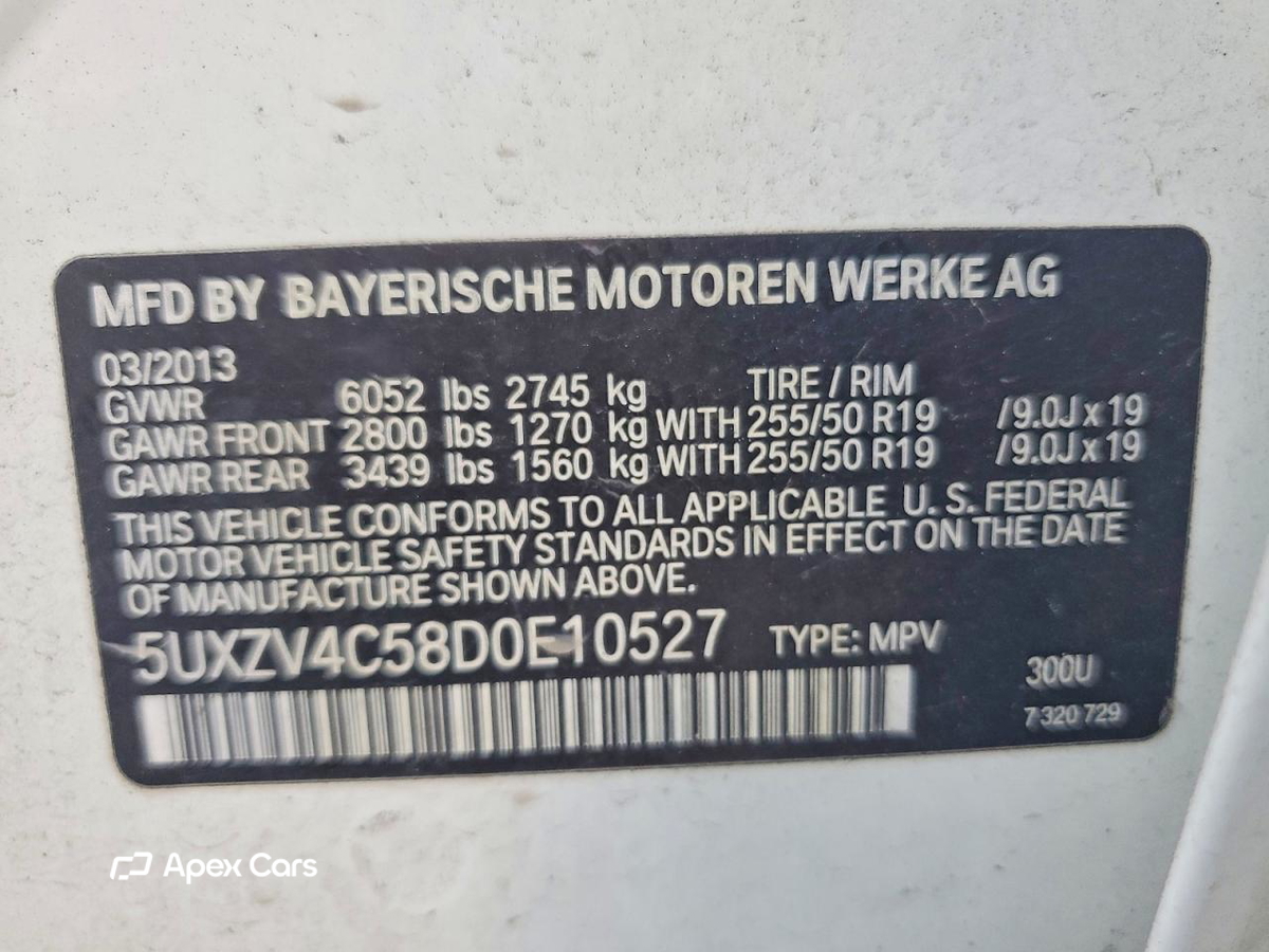 BMW X5 2013
