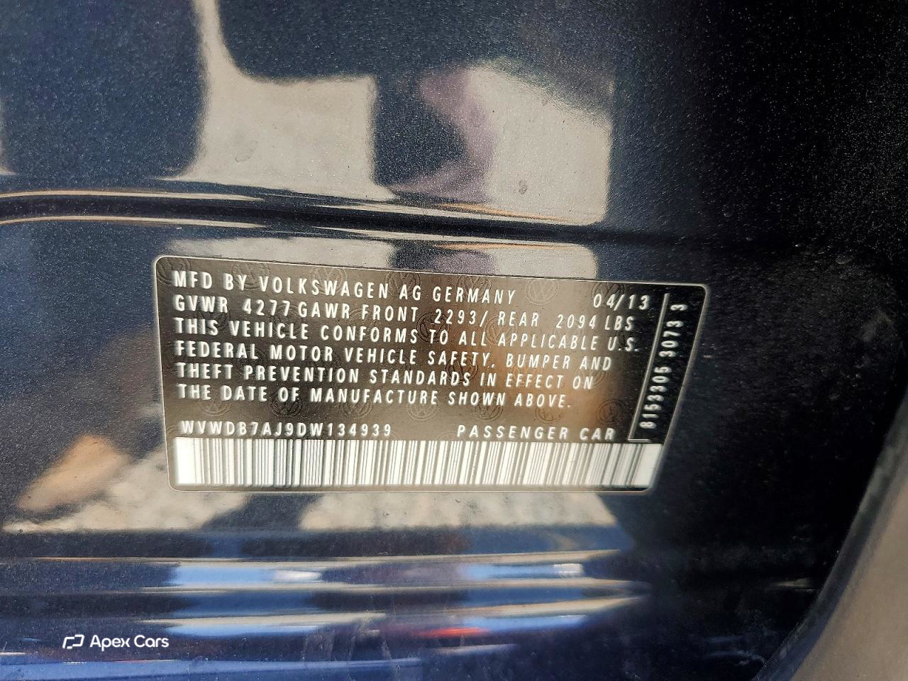 Volkswagen Golf 2013