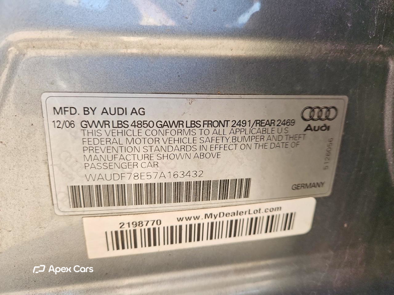 Audi A4 2007