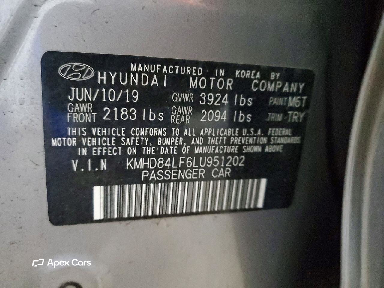 Hyundai Elantra 2020